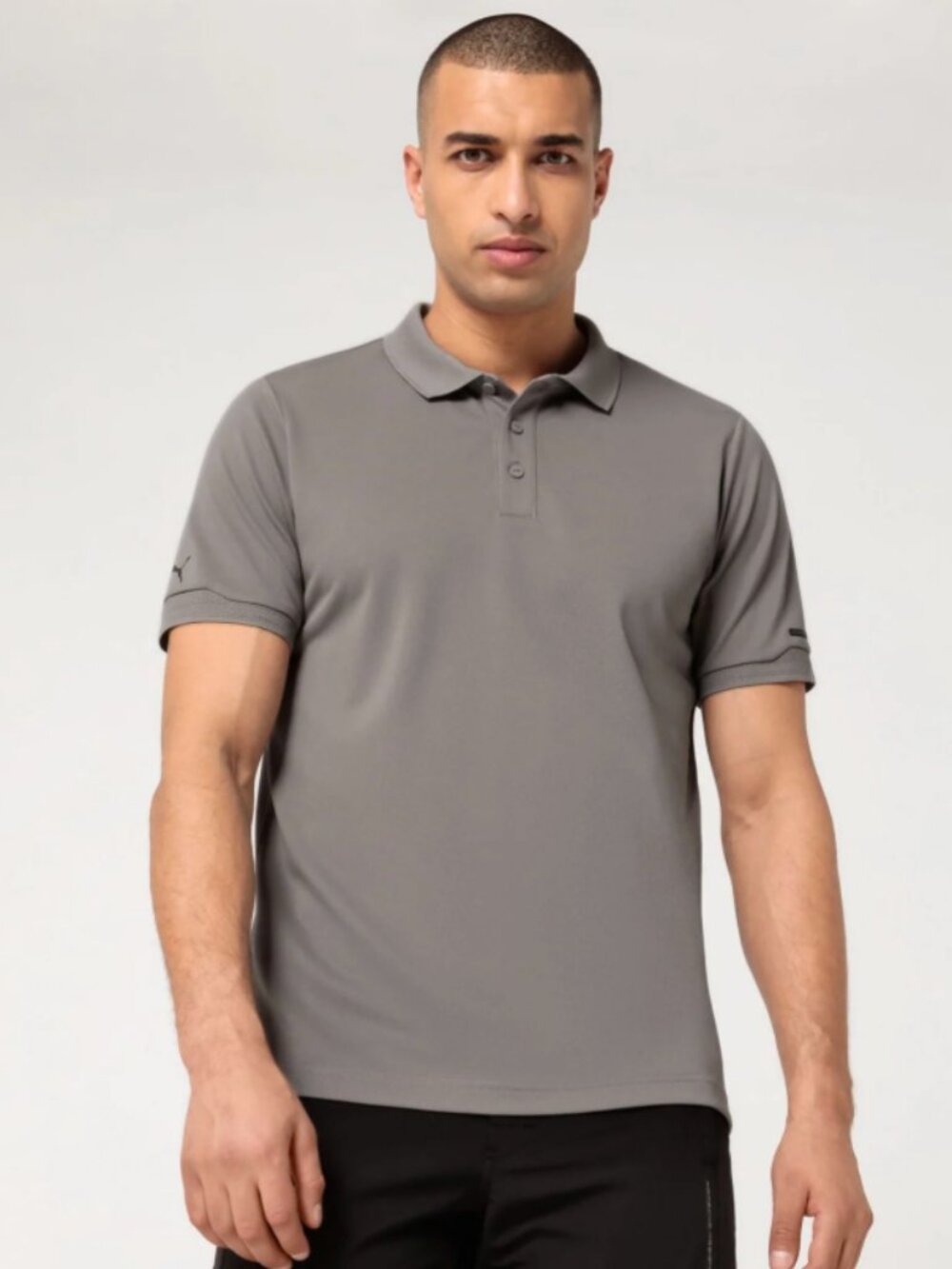 Puma Porsche Design Sportswear Gray Polo